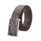 Luxury real ostrich skin leather belt, handmade leather belt