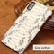 Luxury phone case and accessories python leather skin magnetic phone shell