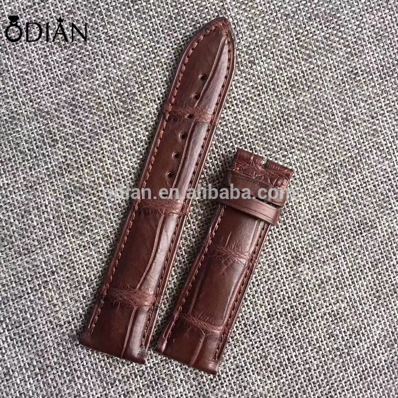 For Apple Watch Crocodile Genuine Leather Watch Band For Apple Watch Strap With Clasp Buckle 38mm 42mm