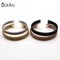 Stainless Steel Oblate Bracelet Base DIY Accessories Simple Fashion 8 MM Empty Bangle Jewelry Making