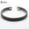New girl simple bangle custom 316L stainless steel hollow ladies bracelet bangle,The cuffs can be customized color
