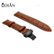 Odian Jewelry Handmade Band top cow leather 18 20 22mm genuine leather watch bands with Butterfly button