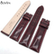 18mm 20mm 22mm 24mm Brown New Top Grade Lizard pattern Genuine Leather Watch BAND Strap Free Delivery