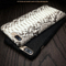 python skin leather wholesale for Apple phone 6s case snake skin shell back cover genuine luxury leather