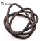 Fashionable color vintage woven leather rope, can be customized color leather rope