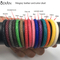 2018 geuuine natural color python leather cord for stainless steel bracelet making
