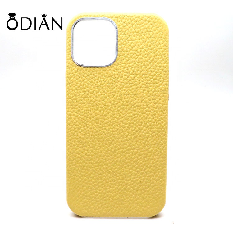 Soft TPU Mobile Case Covers Custom Litchi Pattern PC PU Cell Phone Case OEM ODM Mobile Phone Accessories For iPhone 11 Pro Max
