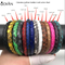 Odian Jewelry Wholesale Fashion Italian Genuine Cowhide Round Braided Leather Cord For Bracelet Making