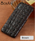 Luxury Genuine Crocodile skin custom leather phone case