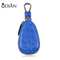 Manufacturers Promotional Gifts Custom LOGO Ostrich Leather Key Chain Car Key Holder/Cover/Case