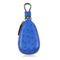 Fashion hot bestselling dark blue ostrich skin key bag, car room key holder purse, real handmade key bag