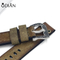 Fashionable carved decorative pattern watchband 18mm Leather Watch Strap Wrist Black Brown Watch Band