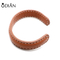 New to simple custom size/a top quality leather cowhand retro simple C bracelet