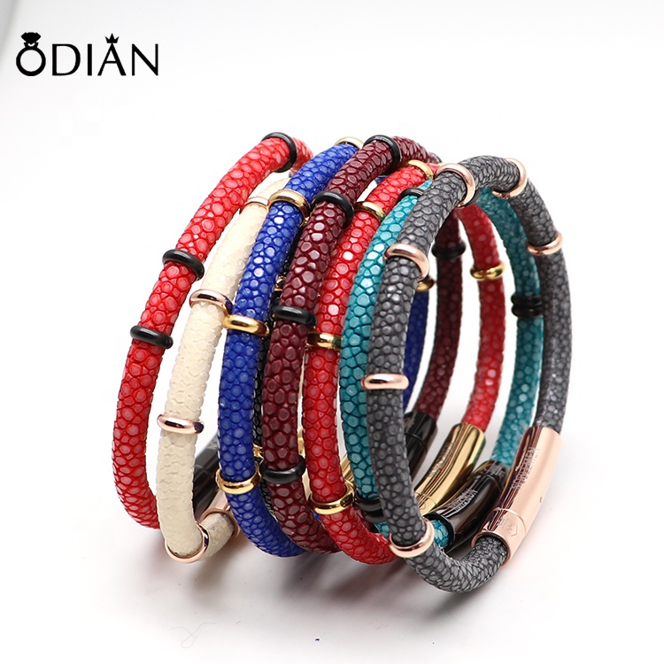 Fashion bracelet 2020 jewelry 14k gold beads wholesale womens mens leather bracelets
