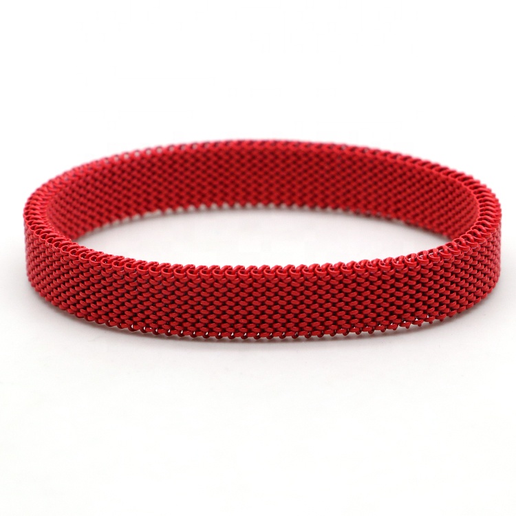 Bracelets, Bangles Jewelry Direct Factory Price stainless steel Elastic mesh bracelet for Men and Women