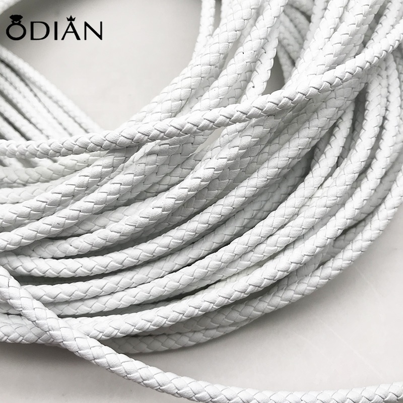 Odian Jewelry Factory price faux suede lace cord colorful faux genuine leather cord for DIY making