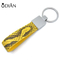 Top quality real python skin key chain with stainless steel hardware