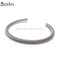 fashion jewelry men stainless steel twisted wire charm bracelet