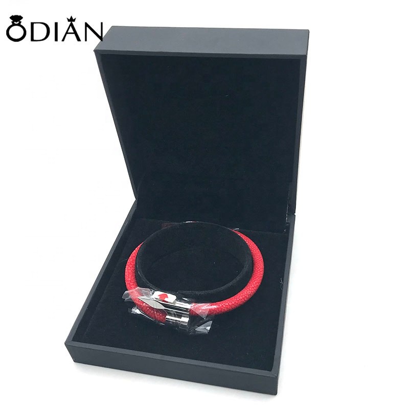 Odian Jewelry high quality customized logo bracelet jewelry box package for bracelet