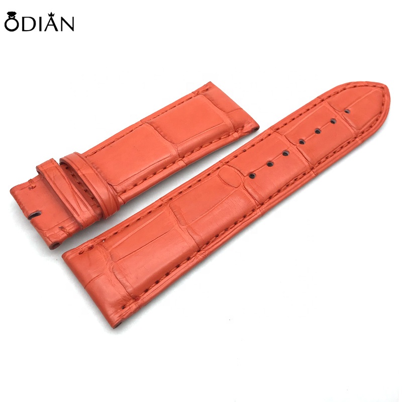 2019 new arrived Odian Jewelry 18mm 20mm 22mm 24mm Soft 100% Real Crocodile Alligator Leather Watch Strap