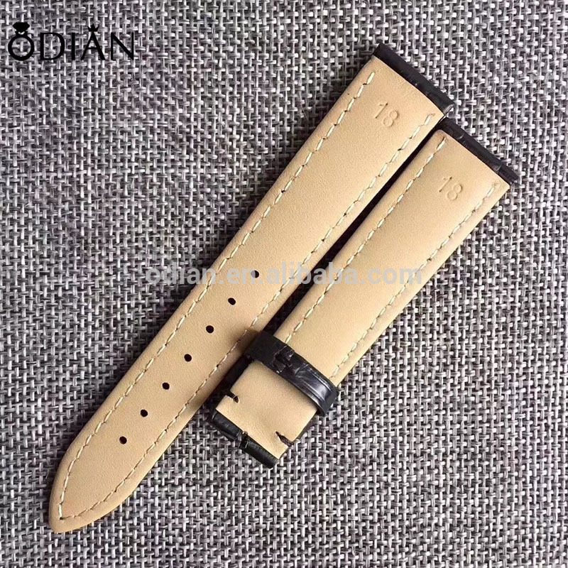 For Apple Watch Crocodile Genuine Leather Watch Band For Apple Watch Strap With Clasp Buckle 38mm 42mm