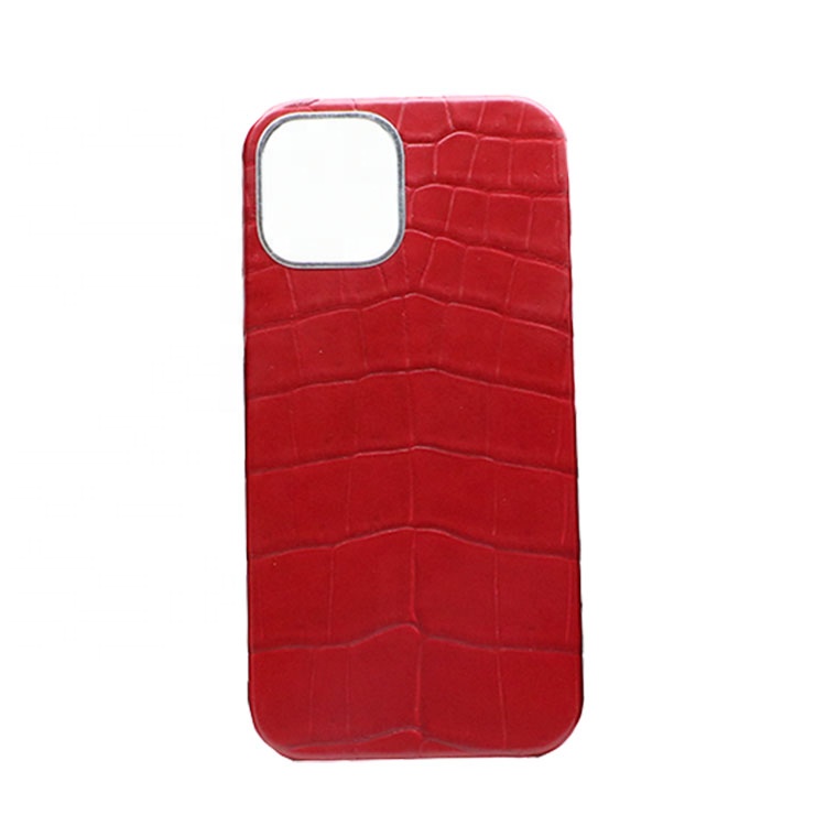 Luxury Crocodile skin For iPhone 12 Cover, Leather Shockproof cover For iPhone 12 Pro Max Custom phone case