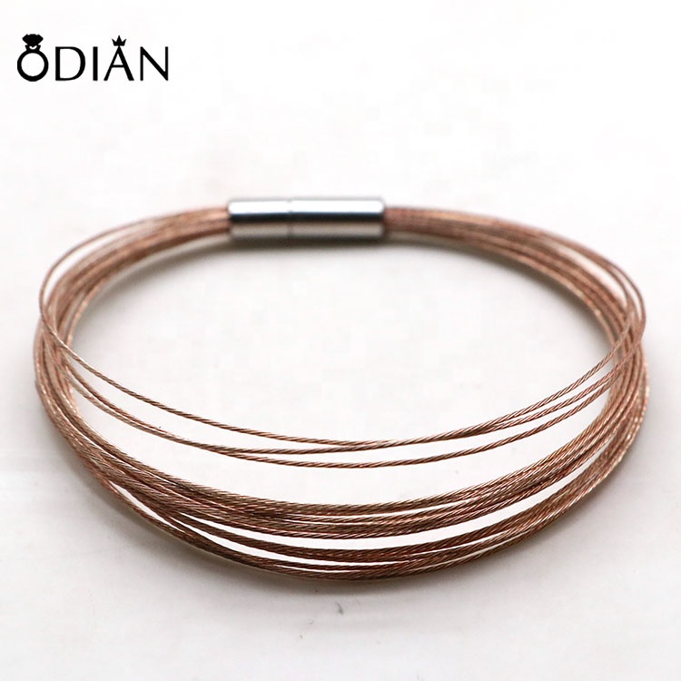New Design Multilayer Link Chain Bracelets ,Rose gold and silver Bracelet Women Fashion Jewelry