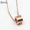 New Fashion Jewelry Double Sided Four Leaf Clover Heart Pendant Necklace For Women