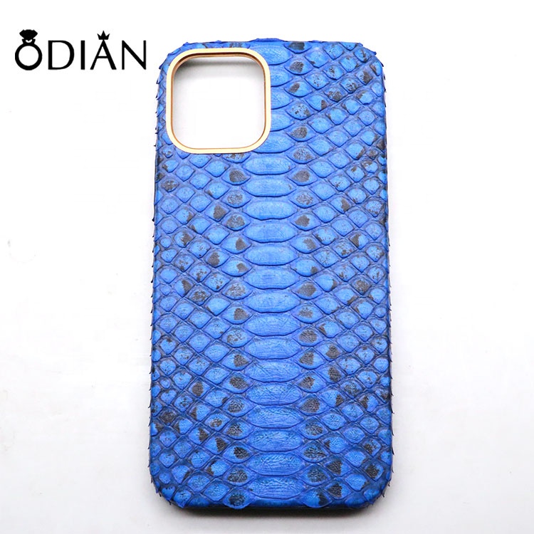 Wholesale price mobile phone case professional python skin mobile phone case Can customize the private micro label
